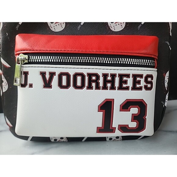 Bioworld x Friday the 13th Mini Backpack Bag Voorhees Horror - Picture 2 of 10